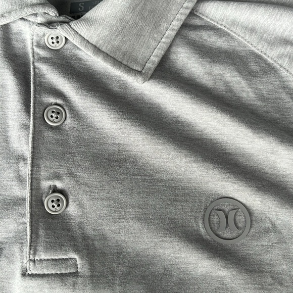 HURLEY Gray Men’s Polo Shirt size small - Picture 4 of 6